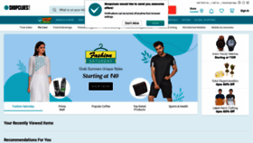 What Bazaar.shopclues.com website looked like in 2022 (2 years ago)