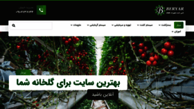 What Beryar.com website looked like in 2022 (2 years ago)