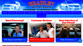 What Bradleymotors.com website looked like in 2022 (2 years ago)