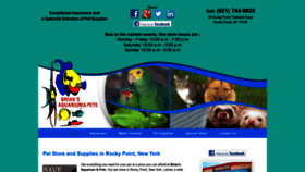 What Briansaquarium.com website looked like in 2022 (2 years ago)