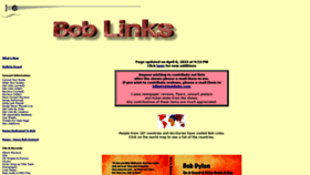 What Boblinks.com website looked like in 2022 (2 years ago)