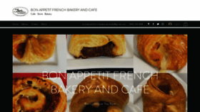 What Bonappetitfrenchbakery.com website looked like in 2022 (2 years ago)