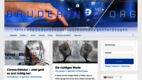 What Bruderinfo-aktuell.de website looked like in 2022 (2 years ago)