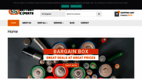 What Batteryexperts.co.za website looked like in 2022 (2 years ago)
