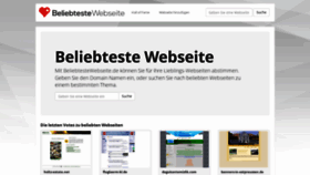 What Beliebtestewebseite.de website looked like in 2022 (2 years ago)