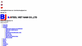 What Bjsteelvietnam.com website looked like in 2022 (2 years ago)