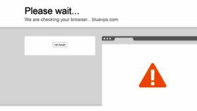 What Bluevps.com website looked like in 2022 (2 years ago)