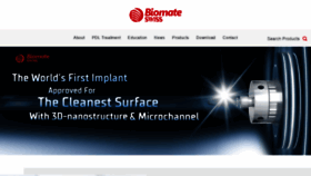 What Biomate-device.com.tw website looked like in 2022 (2 years ago)