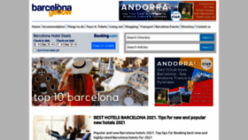 What Barcelonayellow.com website looked like in 2022 (2 years ago)