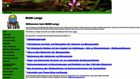 What Bund-lemgo.de website looked like in 2022 (2 years ago)