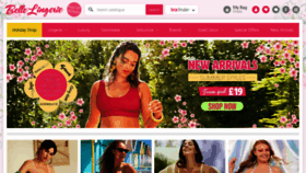 What Belle-lingerie.co.uk website looked like in 2022 (2 years ago)