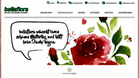 What Bellaflora.at website looked like in 2022 (2 years ago)