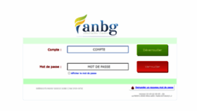 What Backend.anbg.online website looked like in 2022 (1 year ago)