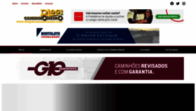 What Blogdocaminhoneiro.com website looked like in 2022 (2 years ago)