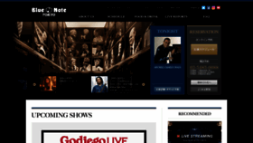What Bluenote.co.jp website looked like in 2022 (3 years ago)