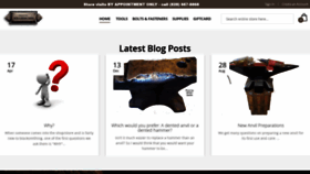 What Blacksmithsdepot.com website looked like in 2022 (2 years ago)