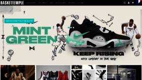 What Baskettemple.com website looked like in 2022 (1 year ago)