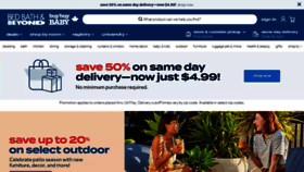 What Bedbathandbeyond.ca website looked like in 2022 (1 year ago)