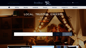 What Bradleys-estate-agents.co.uk website looked like in 2022 (1 year ago)