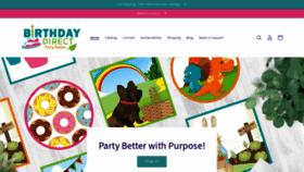 What Birthdaydirect.com website looked like in 2022 (2 years ago)