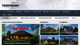 What Bystra-holzhaus.de website looked like in 2022 (1 year ago)