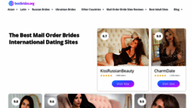 What Bestbrides.org website looked like in 2022 (1 year ago)
