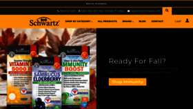 What Bioschwartz.com website looked like in 2022 (1 year ago)
