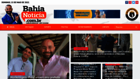 What Bahianoticia.com.br website looked like in 2022 (1 year ago)