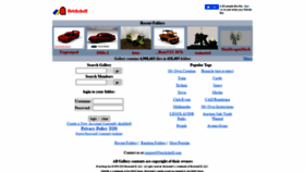 What Brickshelf.com website looked like in 2022 (1 year ago)