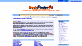 What Bookfinder4u.com website looked like in 2022 (1 year ago)