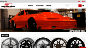 What Billetspecialties.com website looked like in 2022 (1 year ago)