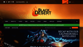What Blackdesertfoundry.com website looked like in 2022 (1 year ago)