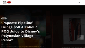 What Blogmickey.com website looked like in 2022 (2 years ago)