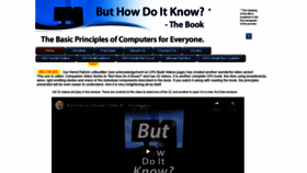 What Buthowdoitknow.com website looked like in 2022 (1 year ago)