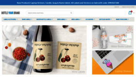What Bottleyourbrand.com website looked like in 2022 (1 year ago)