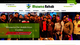 What Bhawnarehab.com website looked like in 2022 (1 year ago)