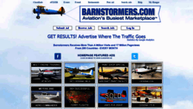 What Barnstormers.com website looked like in 2022 (1 year ago)