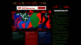 What Boogiewoogie.com website looked like in 2022 (1 year ago)