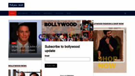 What Bollywooindia.com website looked like in 2022 (1 year ago)