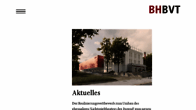 What Bhbvt.de website looked like in 2022 (1 year ago)
