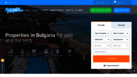 What Bulgarianproperties.com website looked like in 2022 (1 year ago)