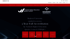 What Baskent.edu.tr website looked like in 2022 (1 year ago)