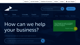What Businesswest.co.uk website looked like in 2022 (1 year ago)