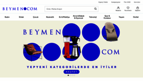 What Beymen.com website looked like in 2022 (1 year ago)