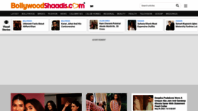 What Bollywoodshaadis.com website looked like in 2022 (1 year ago)