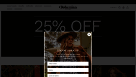 What Bohemiantraders.com website looked like in 2022 (1 year ago)