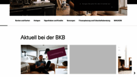 What Bkb.ch website looked like in 2022 (1 year ago)