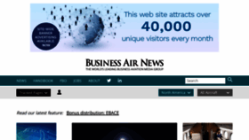 What Businessairnews.com website looked like in 2022 (1 year ago)