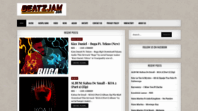 What Beatzjam.com website looked like in 2022 (1 year ago)