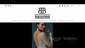 What Bedazzledbridal.com website looked like in 2022 (1 year ago)